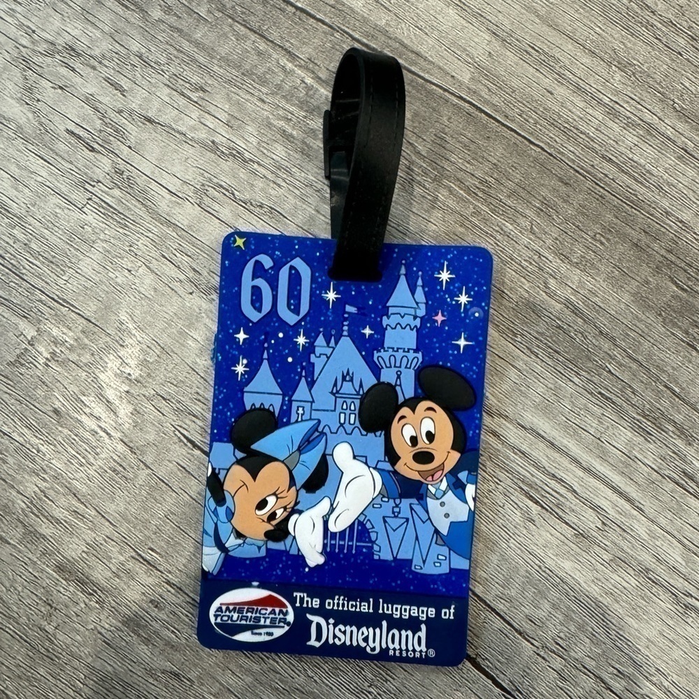 Disneyland Resort 60th Anniversary 3D Luggage Tag